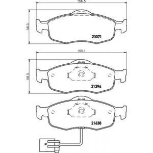накладки PAGID T1081 