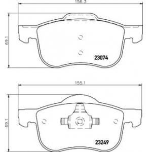 накладки PAGID T1579