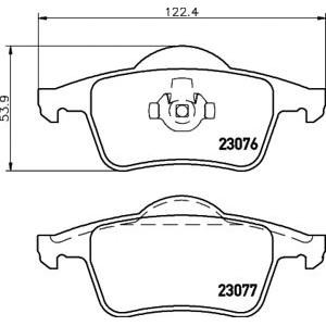 накладки PAGID T1190 