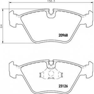 накладки PAGID T1200 