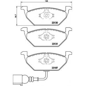 накладки PAGID T1163