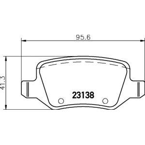 накладки PAGID T5130 