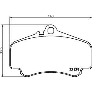 накладки PAGID T1291 