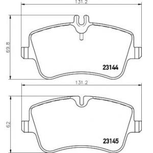 накладки PAGID T5111 
