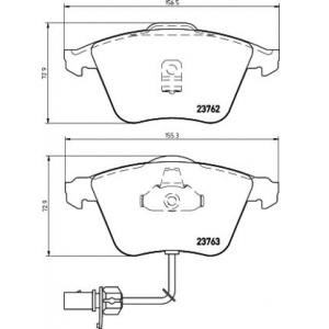 накладки PAGID T1218