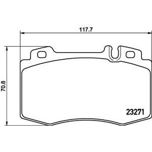 накладки PAGID T1174 