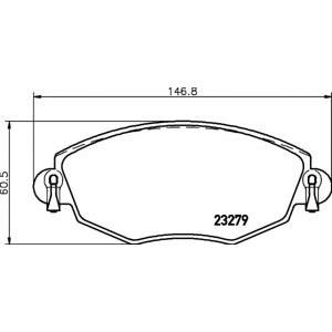 накладки PAGID T1210 