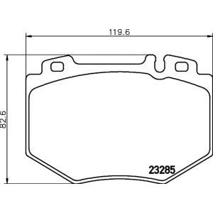 накладки PAGID T1497 