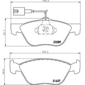 накладки PAGID T1099
