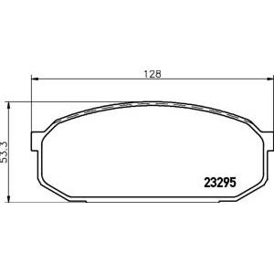 накладки PAGID T3084