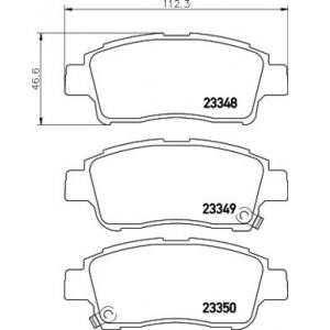 накладки PAGID T3098 