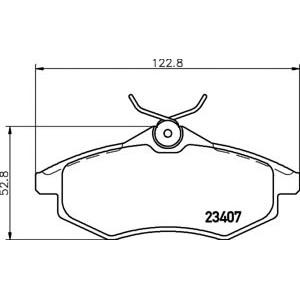 накладки PAGID T1324 