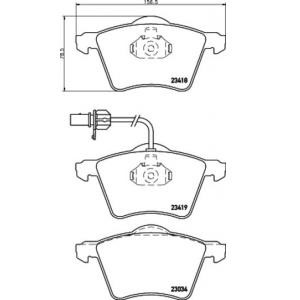 накладки PAGID T1380 