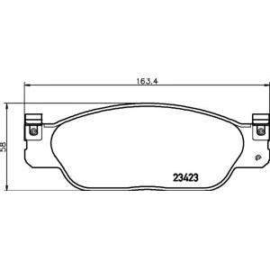 накладки PAGID T5132 