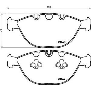 накладки PAGID T1300 