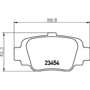 накладки PAGID T1471 
