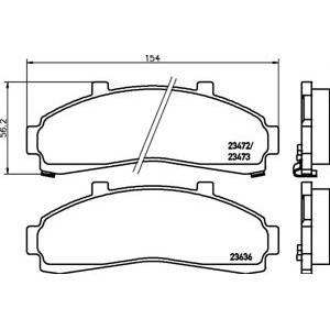 накладки PAGID T1302 