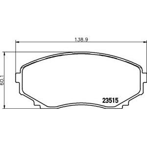 накладки PAGID T1271 