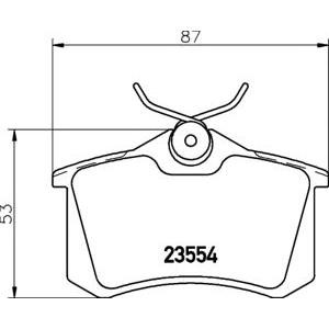 накладки PAGID T5022 