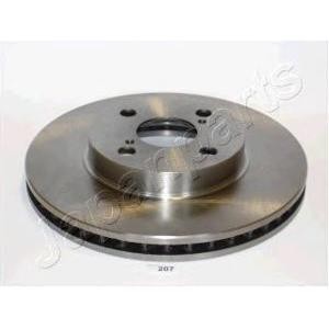 спирачен диск JAPANPARTS DI-207 