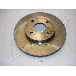 спирачен диск JAPANPARTS DI-208 