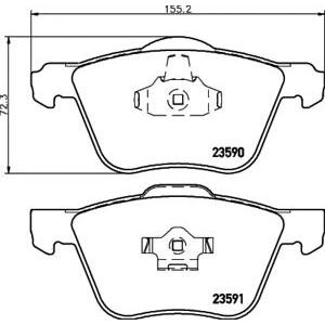 накладки PAGID T1473 