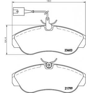 накладки PAGID T5159 