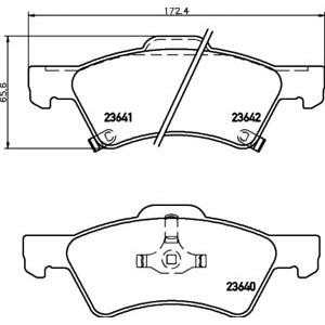 накладки PAGID T1315 