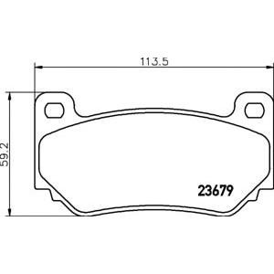 накладки PAGID T1279 