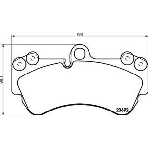 накладки PAGID T5149 
