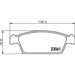 накладки PAGID T3091 