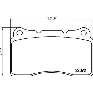 накладки PAGID T1456