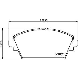 накладки PAGID T1511 