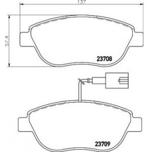 накладки PAGID T5163 