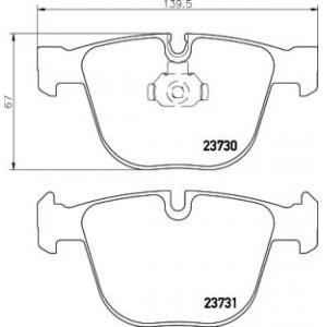 накладки PAGID T1389