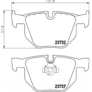 накладки PAGID T1366 