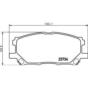 накладки PAGID T1316 