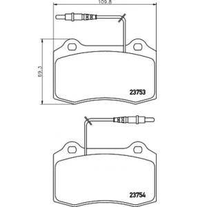 накладки PAGID T5142