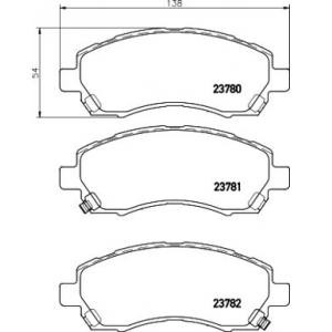 накладки PAGID T1320 
