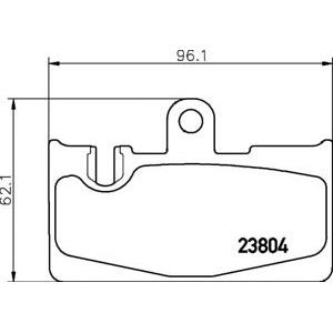 накладки PAGID T1483 