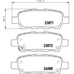 накладки PAGID T1334 