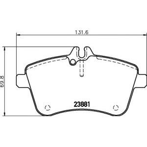 накладки PAGID T1348 