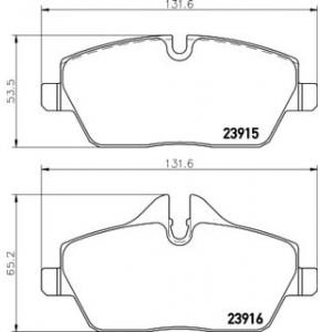 накладки PAGID T1444 