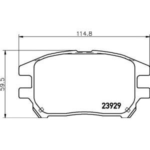 накладки PAGID T1361