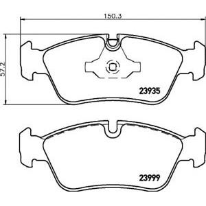 накладки PAGID T1446 