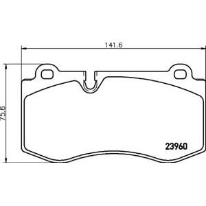 накладки PAGID T1454 