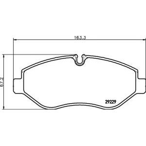 накладки PAGID C6023