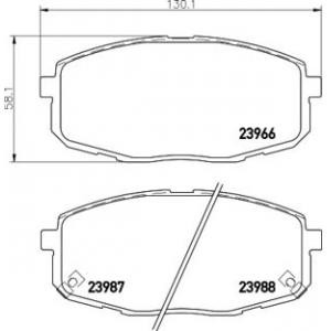 накладки PAGID T1378 