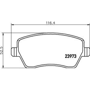 накладки PAGID T1399 
