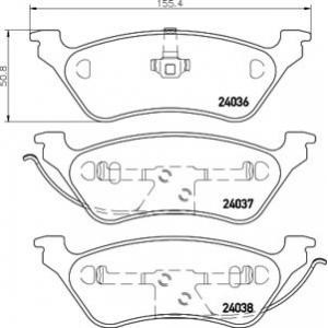 накладки PAGID T1421 
